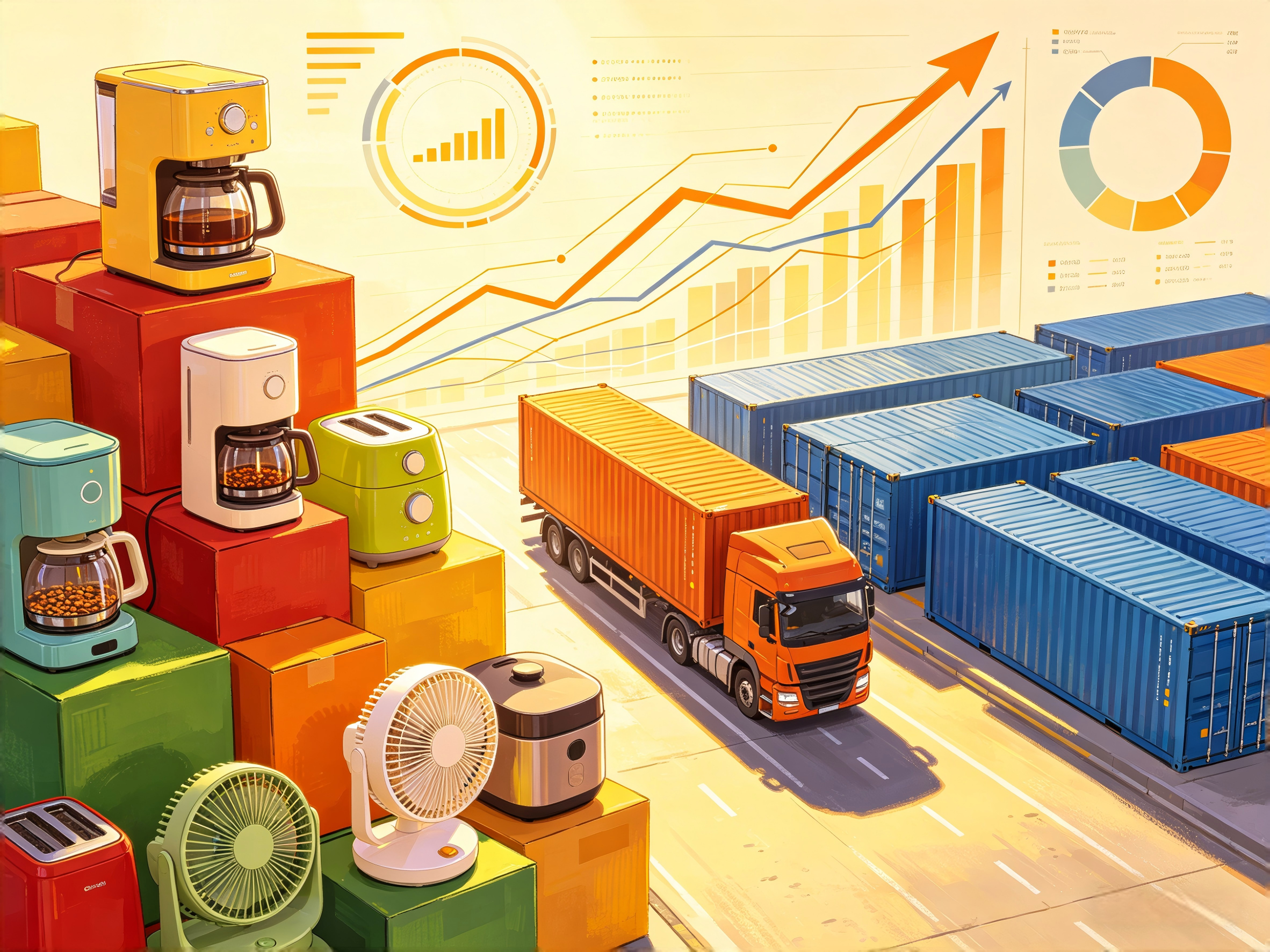 别再只盯着美国了！2026年Q1家电出口：美日韩全跌，俄越印尼逆势狂飙！